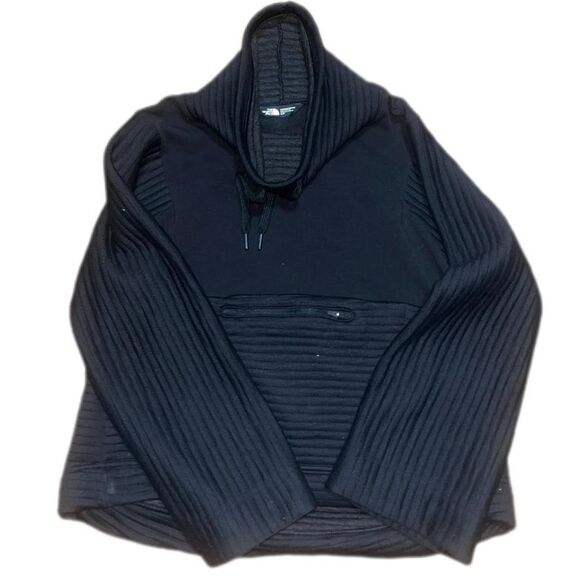 The North Face Women's Black Fleece Performance Textured Hoodie Size Small - Picture 1 of 1